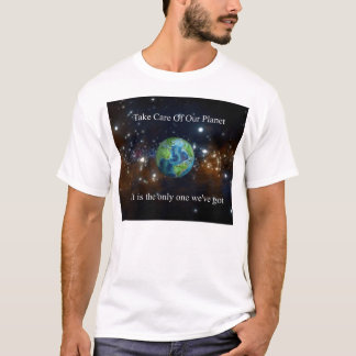 Ta omsorg av vårt planet t shirt
