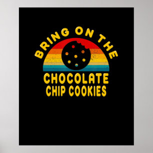 Ta på dig chokladkakorna i Chip   Vintage Gift Poster