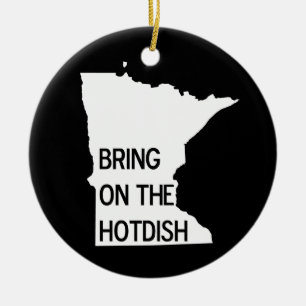 Ta på dig hotell Funny Minnesota Ornament