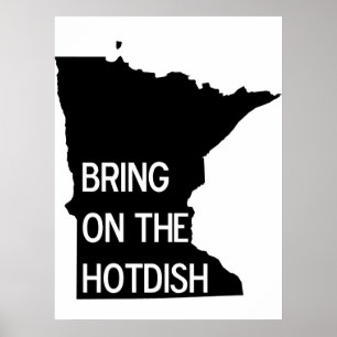 Ta på dig hotell Funny Minnesota Poster