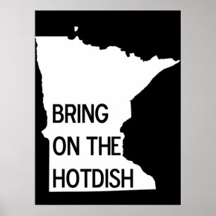 Ta på dig hotell Funny Minnesota Poster