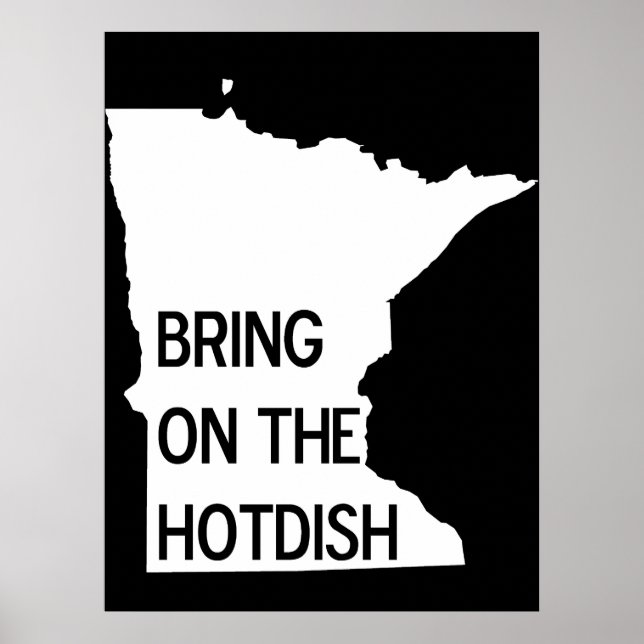 Ta på dig hotell Funny Minnesota Poster (Framsidan)