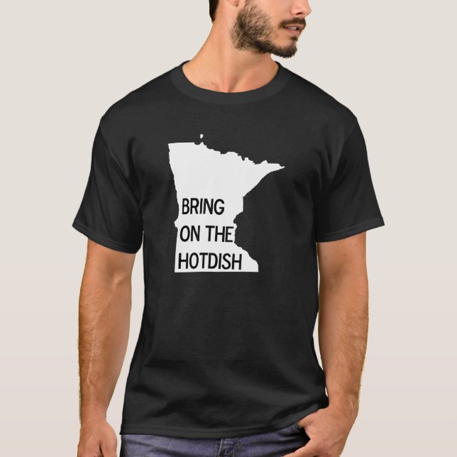 Ta på dig hotell Funny Minnesota Tee Shirt (Framsida)