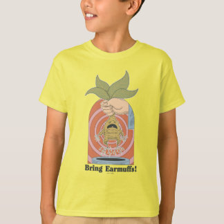 "Ta på öronskydd!" Skrikande Mandrake Grafik T Shirt