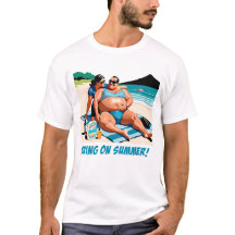 Ta på sommar T-shirt