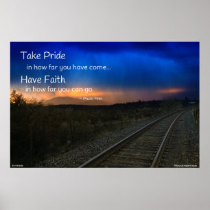 Ta pridet i hur långt du har kom... poster