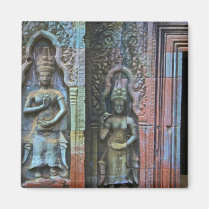 Ta Prohm-templet, Siem Reap-provinsen, Kambodja Magnet