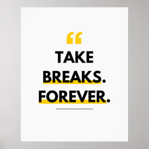 Ta raster. För alltid. Antimotivation Poster
