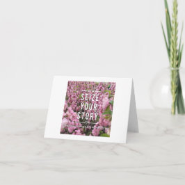 Ta reda på ditt artikelanteckningskort - tomt inut kort