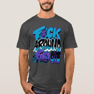 Ta reda på Drip Streetwearee färg Aqua Matchande U T Shirt