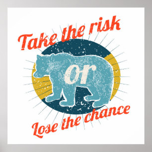 Ta risker poster