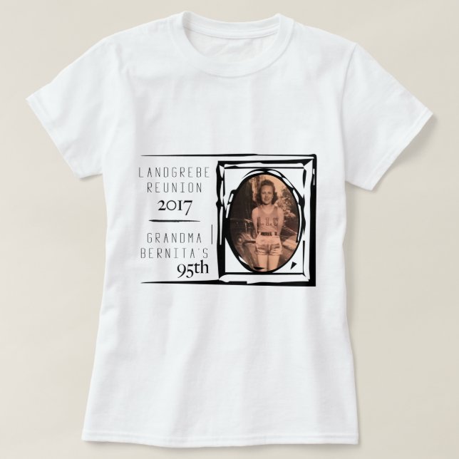 Ta riskerar mormor II T-shirt (Design framsida)