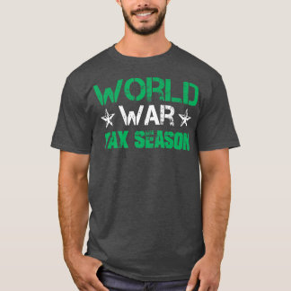 Ta Season War Accountant CPA Bookkeeper Funny Cute T Shirt
