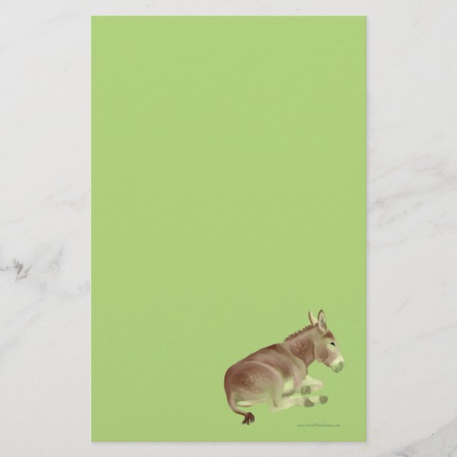 Ta sig en tupplur åsnabrevpapper brevpapper (Framsida)