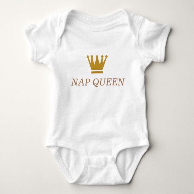 Ta sig en tupplur den drottningbabyJersey T Shirt (Framsida)