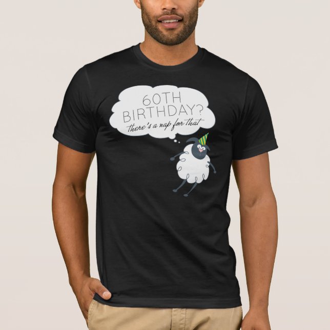 Ta sig en tupplur för den 60th tee shirt (Framsida)