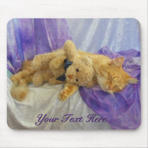 Ta sig en tupplur kattunge Mousepad Musmatta