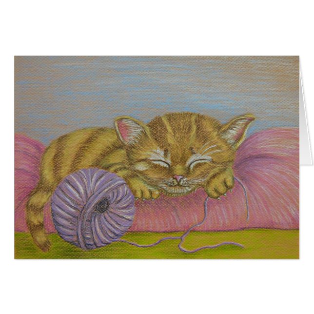 ta sig en tupplur tid hälsningskort (Framsidan Horizontal)