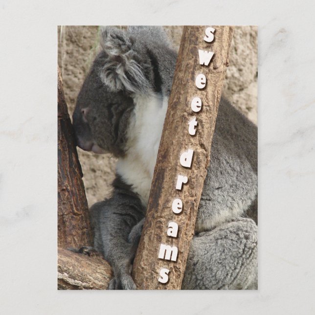 Ta sig en tupplur tid vykort (Framsida)