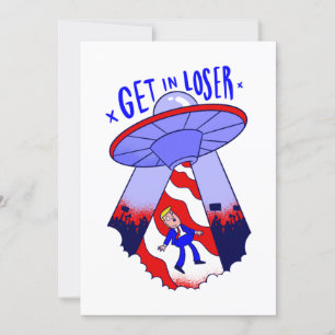 ta sig in i lösare trumpunxufo inbjudningar