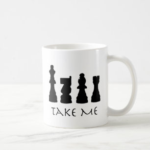 Ta som mig, lappar schacket kaffemugg