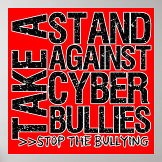 Ta ställning mot Poster av cyberkulor