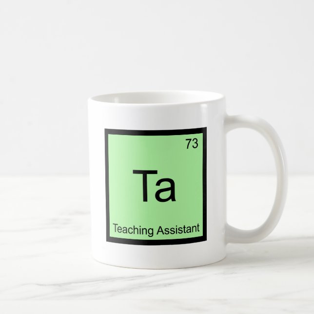 Ta - Symbol T för inslag för Kaffemugg (Höger)