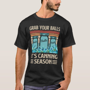 Ta tag i bollar under konserveringssäsongen t shirt