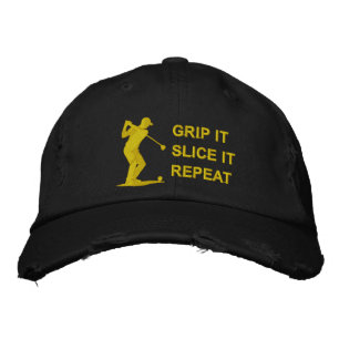 Ta tag i segmentet Upprepa praktisk Golf-design Broderad Keps