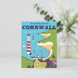 Ta tåget till Cornwall Vykort