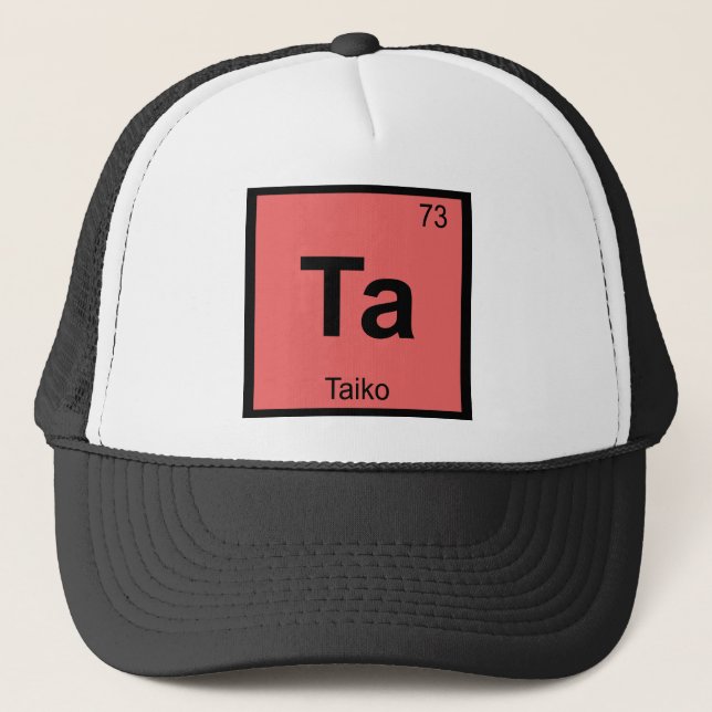 Ta - Taiko Music Chemistry Periodiska Systemets Sy Keps (Framsida)