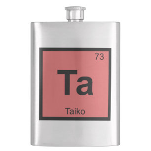 Ta - Taiko Musik Kemi Periodiska Systemets Symbol Fickplunta