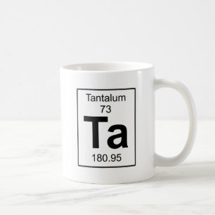 Ta - Tantalum Kaffemugg