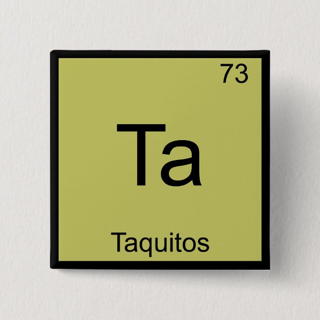 Ta - Taquitos Funny Chemistry Inslag Symbol Tee Knapp (Framsida)