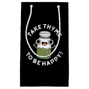 Ta Thyme som Lycklig Funny Herb Pun