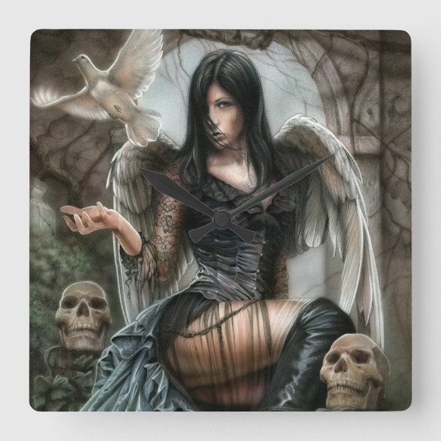 Ta tid på alltid fyrkantig klocka (Framsida)