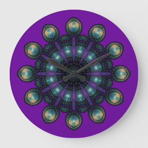 Ta tid på ansikten - ApophysisFractal Stor Klocka