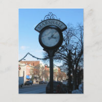 Ta tid på i stadens centrum Marshall, Michigan