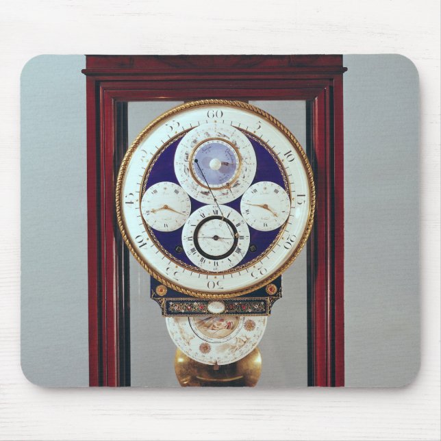 Ta tid på med fyra visartavlor och teckenet av musmatta (Framsidan)