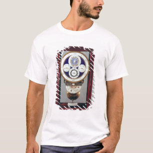Ta tid på med fyra visartavlor och teckenet av t shirt