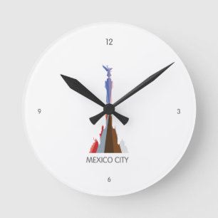 Ta tid på - Mexico - staden Rund Klocka