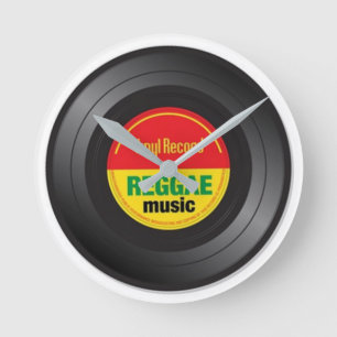 Ta tid på - reggaen Time Rund Klocka