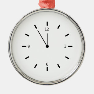 Ta tid på visa Time Julgransprydnad Metall