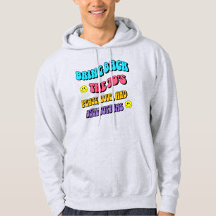 Ta tillbaka 70-talet hoodie
