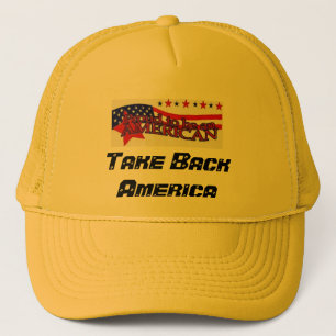 ta tillbaka Amerika, proudtobeamerican Truckerkeps