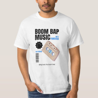 Ta tillbaka boomen bap hip hop t shirt