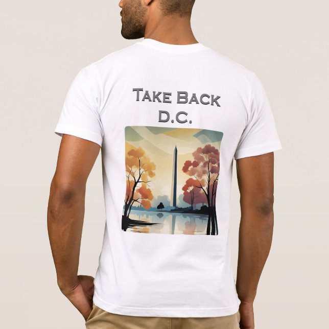 Ta tillbaka D.C. T Shirt (Baksida)