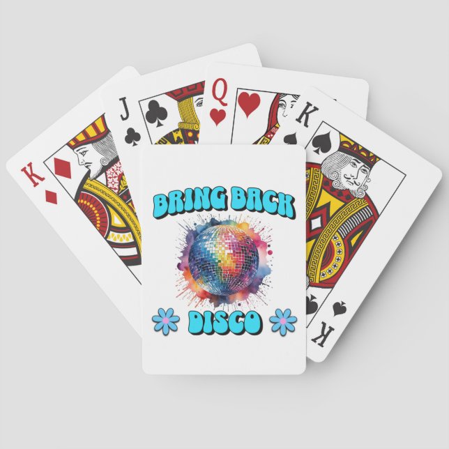 Ta tillbaka Disco Casinokort (Baksidan)