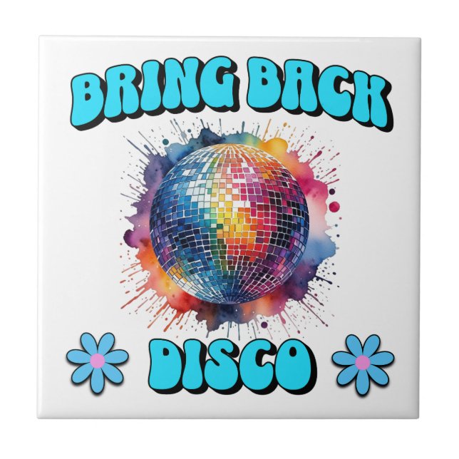 Ta tillbaka Disco Kakelplatta (Framsidan)
