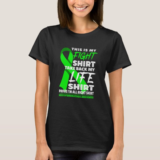 Ta tillbaka min medvetenhet om Neurofibromatos i l T Shirt (Framsida)